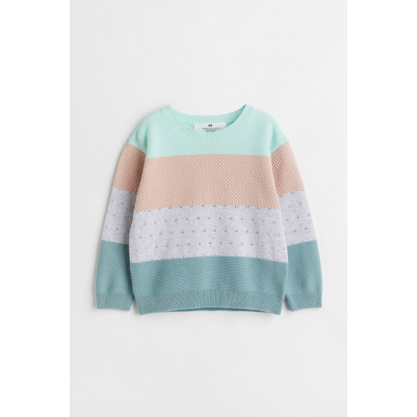 Джемпер для дівчаток бірюзового кольору H&M