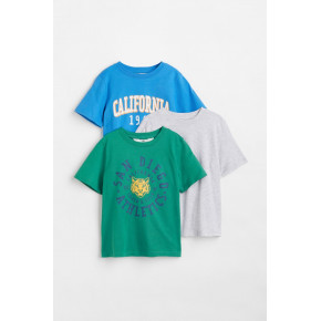 бавовняна футболка для хлопчиків H&M