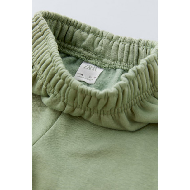 Плюшеві штани карго для дівчаток Zara