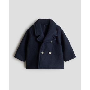 Пальто чорного кольору для хлопичків H&M