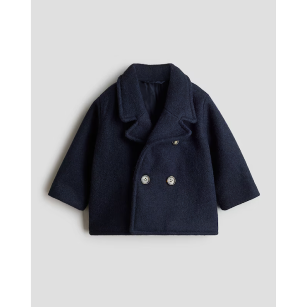 Пальто чорного кольору для хлопичків H&M